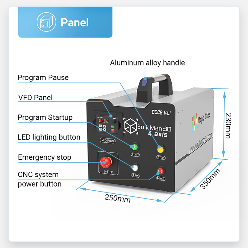 BulkMan3D DDCS V4.1 4-assige C - Ddcs V4.1 4 Axis Cnc Offline Controller recensie en prijs